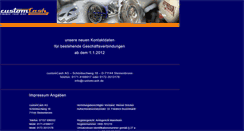 Desktop Screenshot of customcash.de