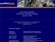 Tablet Screenshot of customcash.de