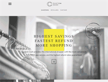 Tablet Screenshot of customcash.com